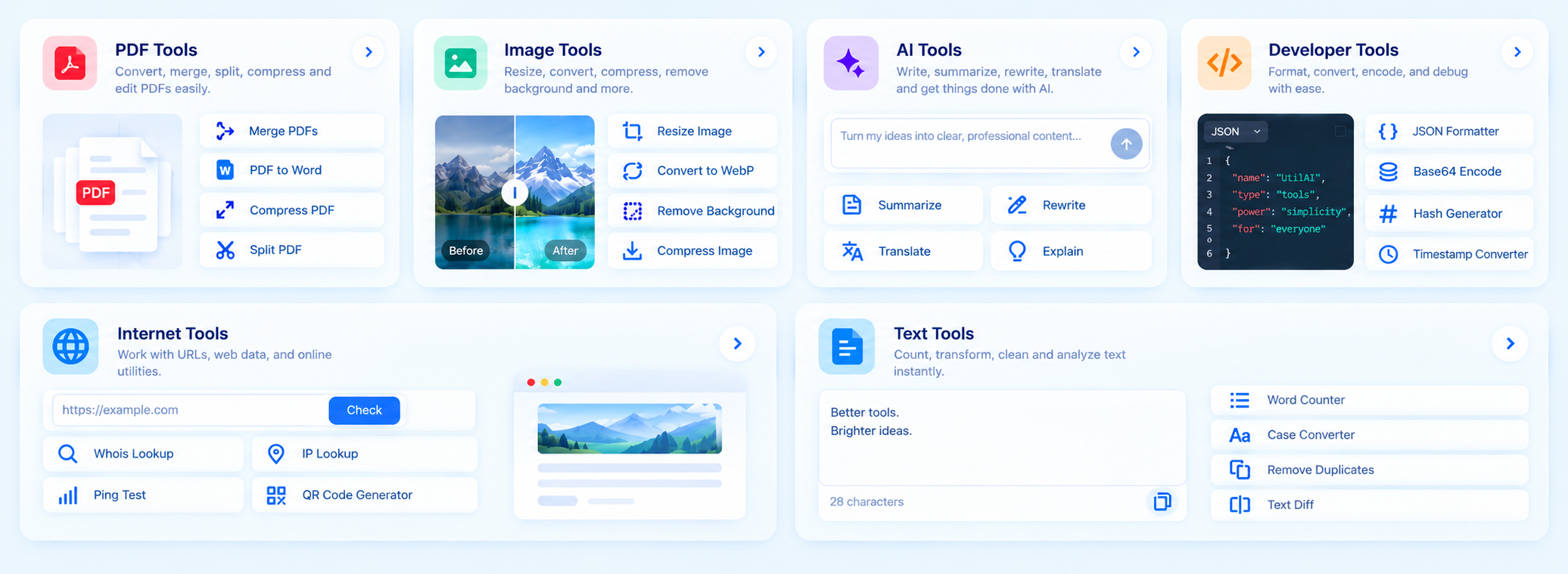 UtilAI tools